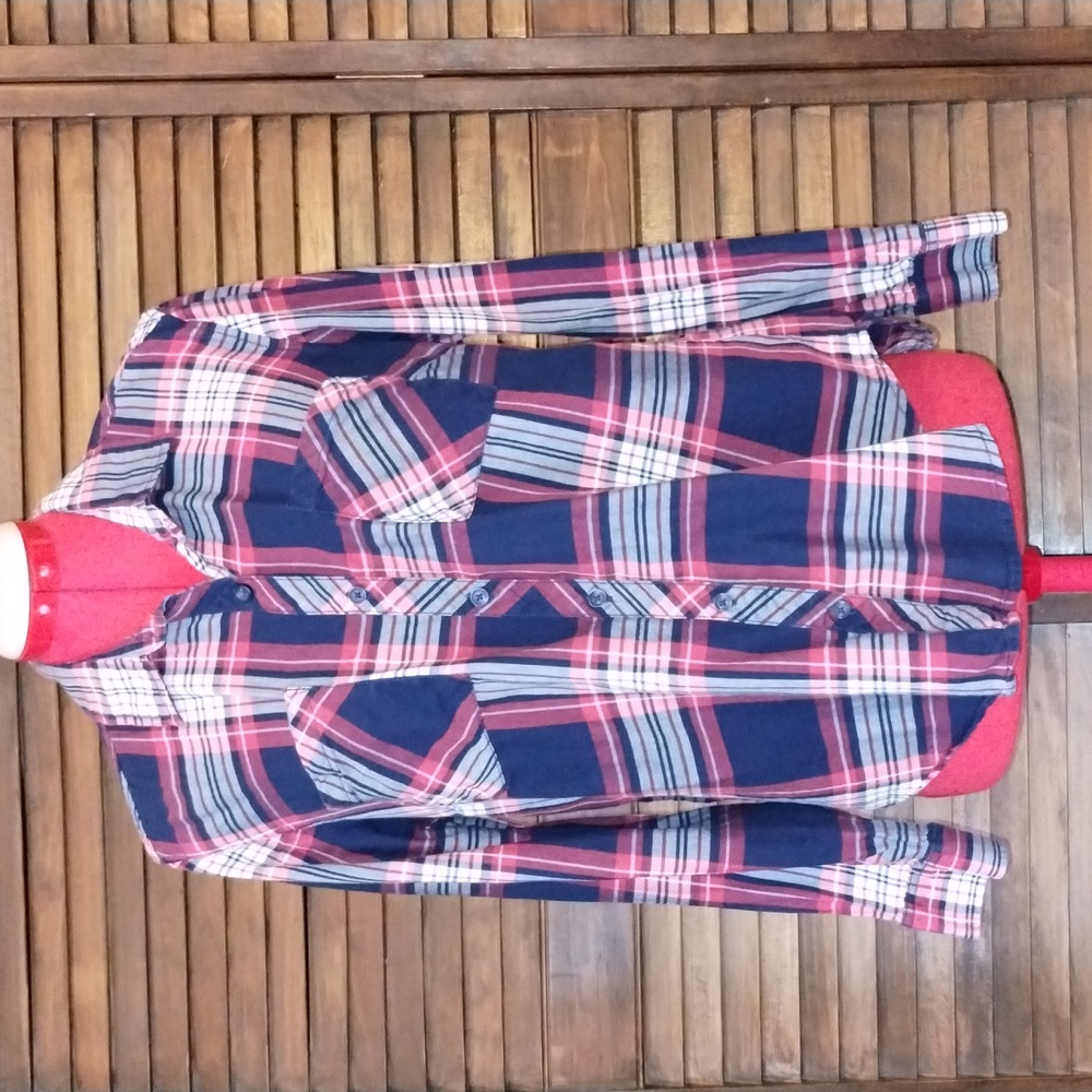 Ladies Plaid Shirt